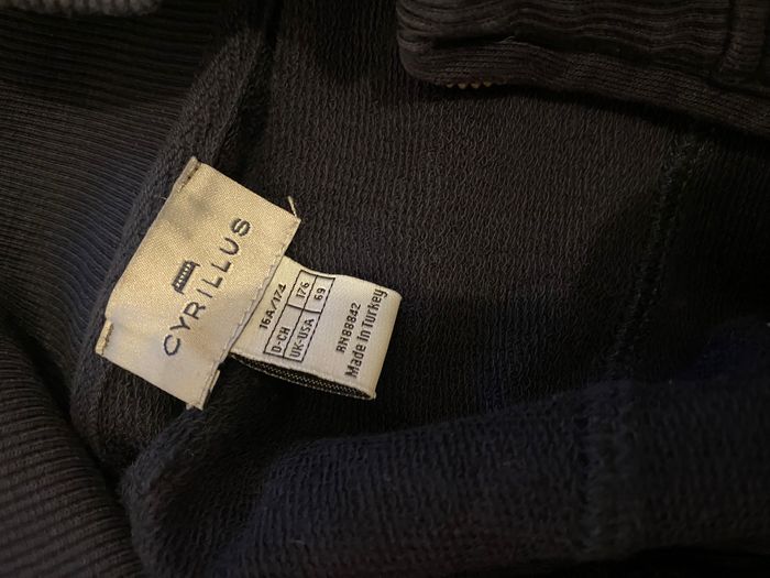 Sweat gilet zippé cyrillus 14 16 ans - photo numéro 3