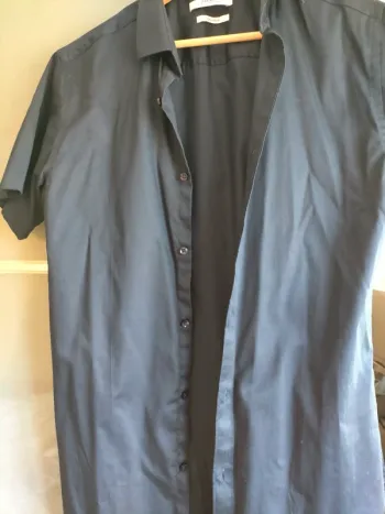 Chemise bleue marine