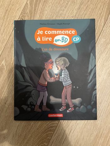 Bd je commence à lire L’os de dinosaure