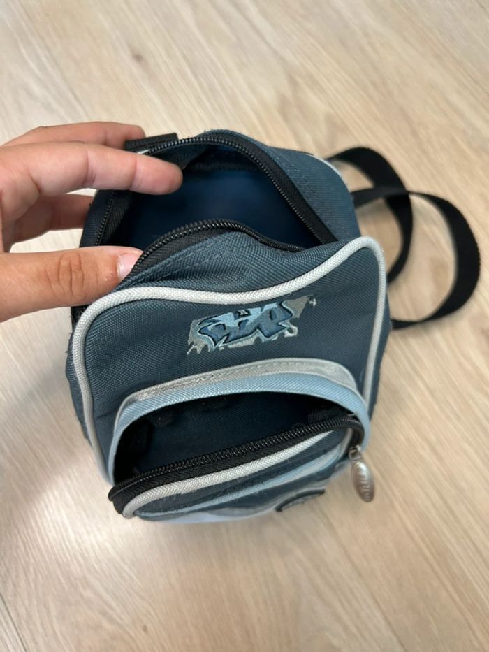 Sacoche DDP vintage bleu/gris - photo numéro 7