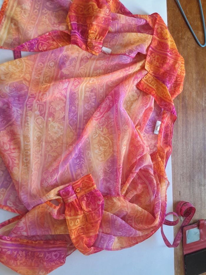 Chemise voile ouverte vintage Berger du nord - photo numéro 4