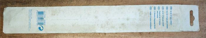 Lames scie à métaux pack de 12 - photo numéro 2