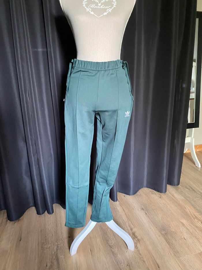 Pantalon Adidas vert foncé - photo numéro 4