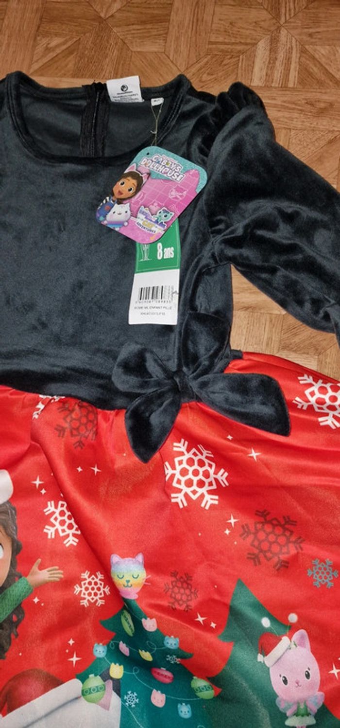Robe de noel gabby neuf 8ans - photo numéro 3