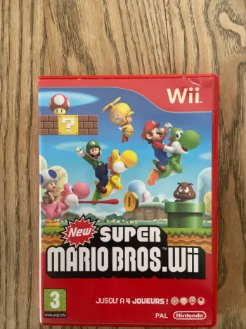 New Super Mario Bros Wii Nintendo wii o
