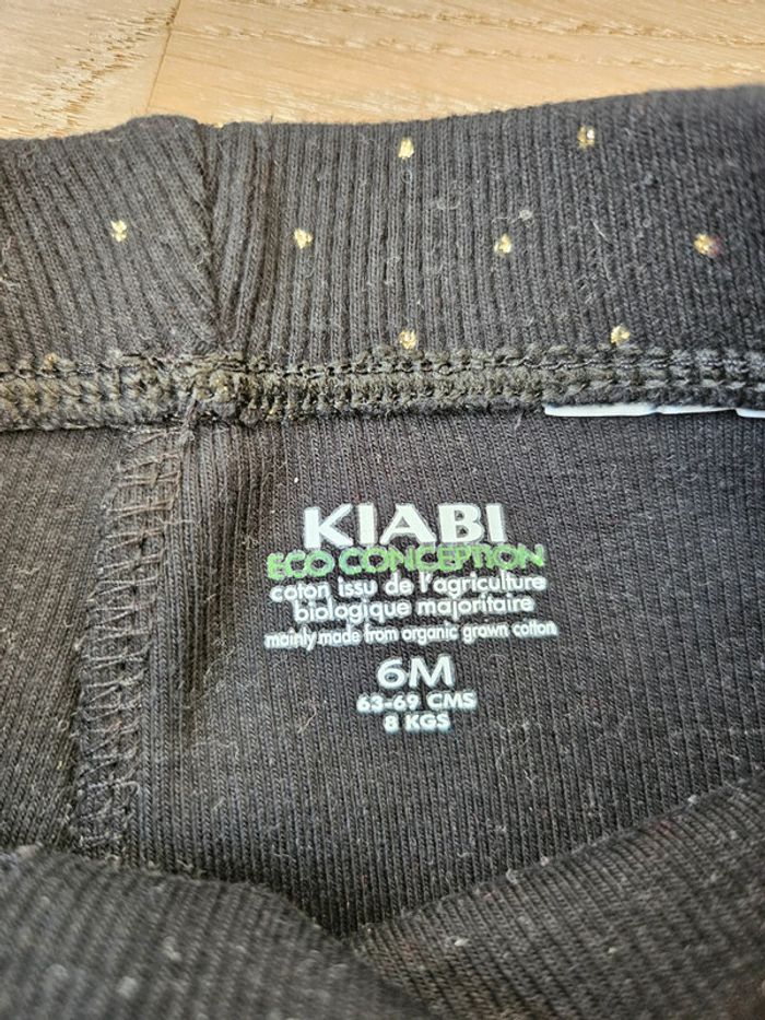 Legging côtelé fille 6 mois - photo numéro 4