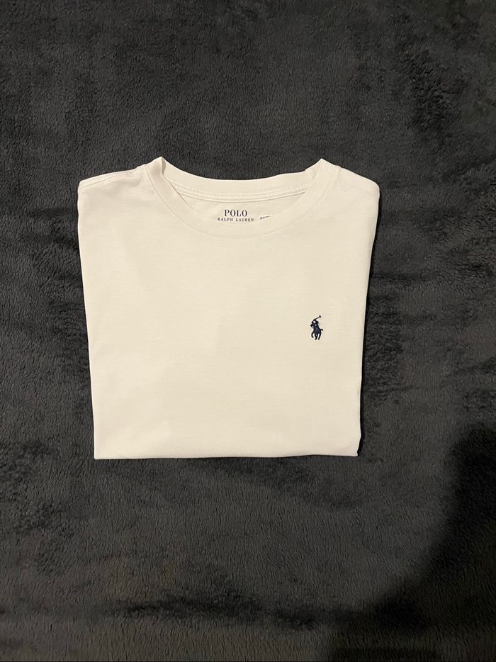 T-shirt Ralph Laurent blanc - photo numéro 3