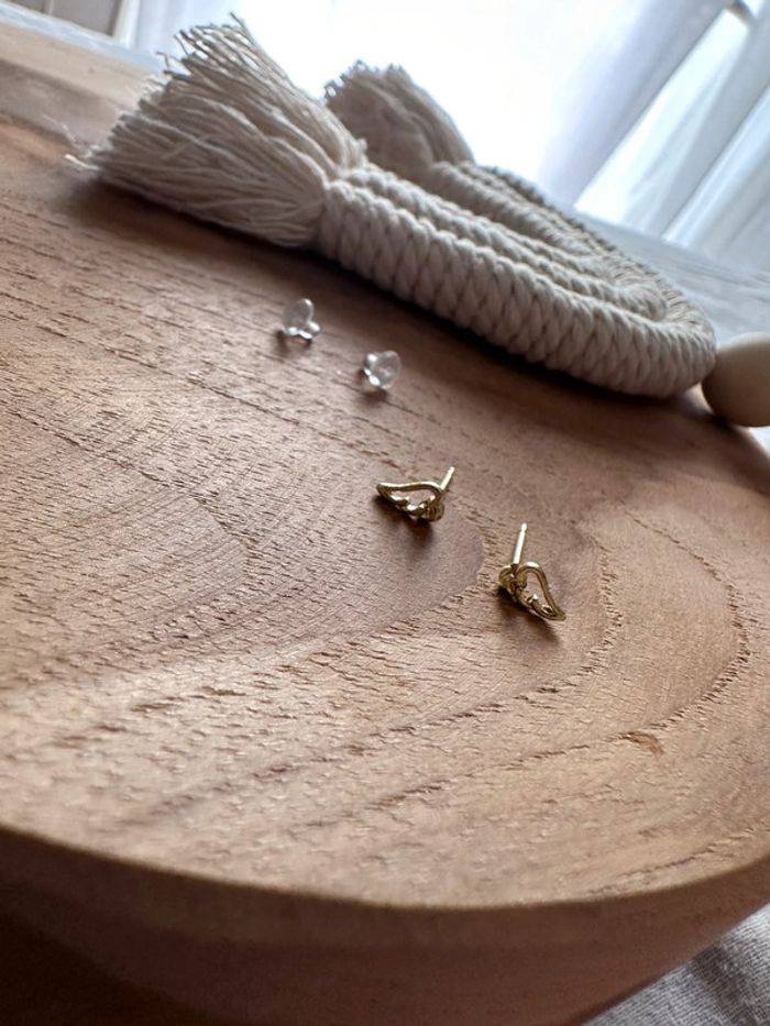 Boucles d’oreilles ailes - photo numéro 6