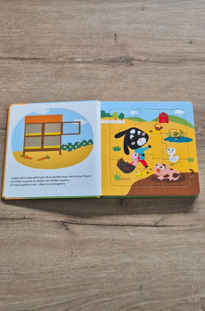 Livre puzzle : Coquin part à l'aventure - photo numéro 2