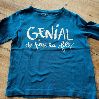 T-shirt manches longues 5 ans