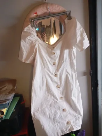Petite robe blanche tbe 38