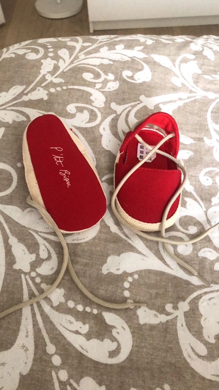 Chaussures p’tit bisous