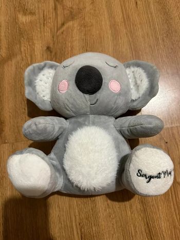 Peluche doudou sergent major koala