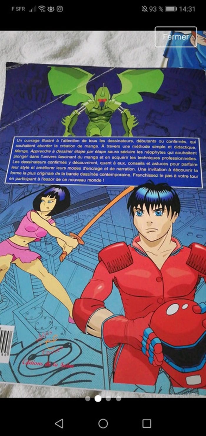 Lot livres apprendre à dessiner les Mangas - photo numéro 2
