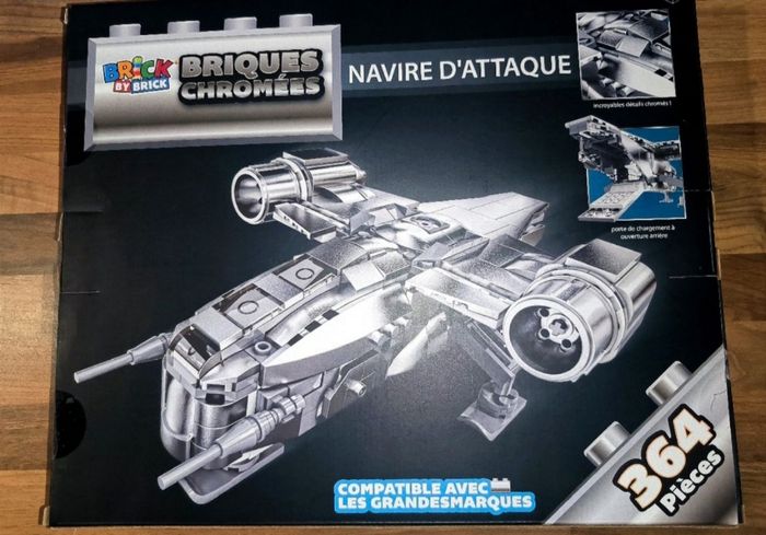 Navire d'attaque type Lego 364 pièces 🎁 XL