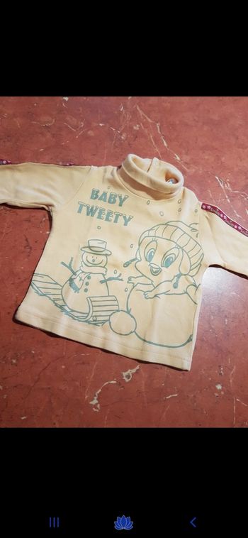 Ss pull bébé taille 6 mois