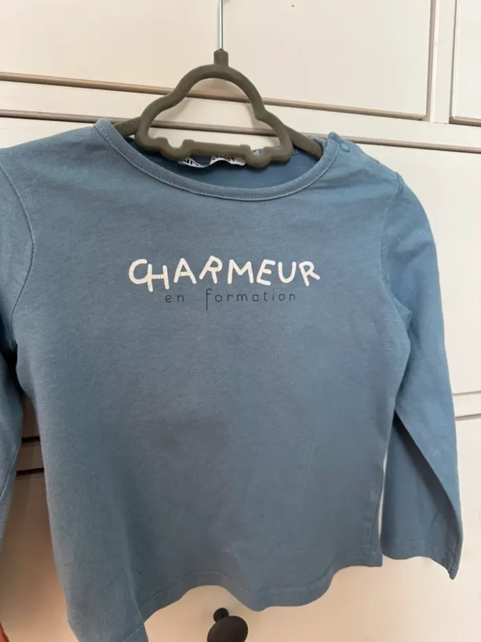 Maillot manches longues || NPO baby || 36 mois - photo numéro 3