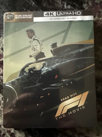 F1 le film steelbook édition française bluray 4k  rare