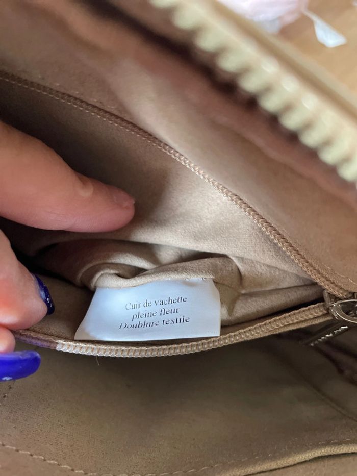 Sac bandoulière cuir Lancaster - photo numéro 7