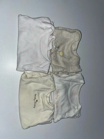 Lot de 4 bodys fille