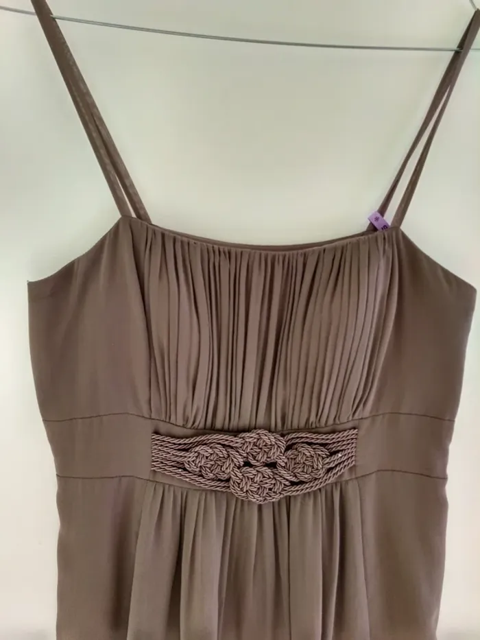 Robe taupe 1,2,3 taille 38 - photo numéro 2