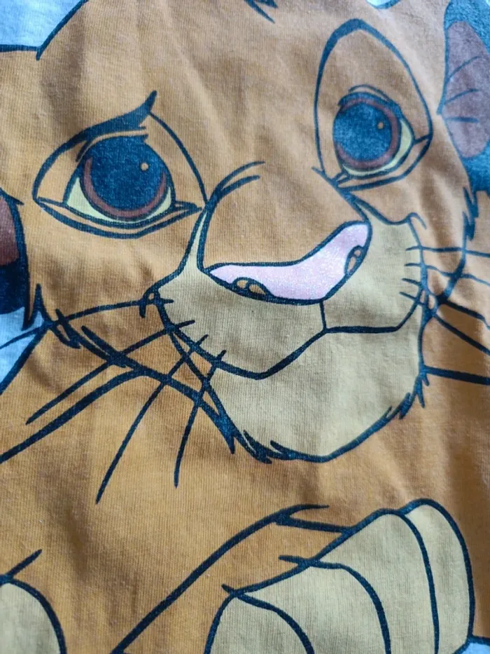 Pyjama Disney le roi lion xs - photo numéro 3