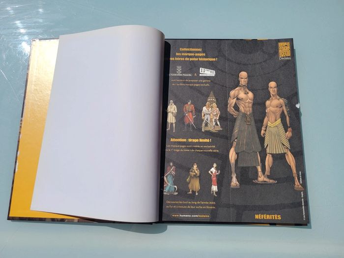 BD Néféritès, tome 1 , EO avec Ex-libris, collection Dédales - photo numéro 2