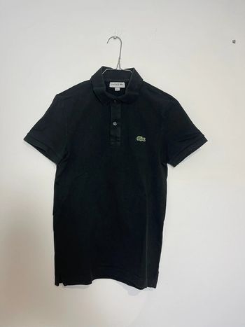Polo Lacoste taille 2 slim fit noir