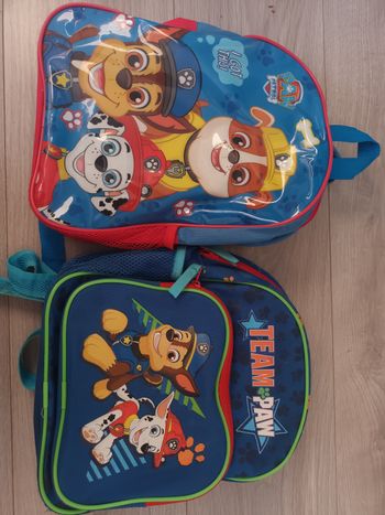 Lot de 2 Cartables pat patrouille