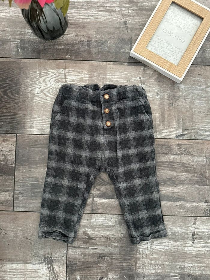 Pantalon chaud • Gris • Kiabi • 12 mois • hiver