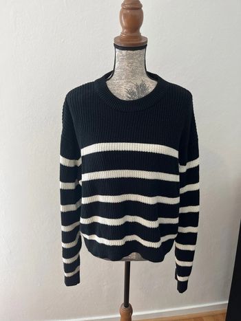 Pull court marin taille M