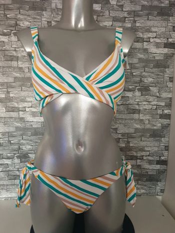 Maillot de bain rayé T36/38