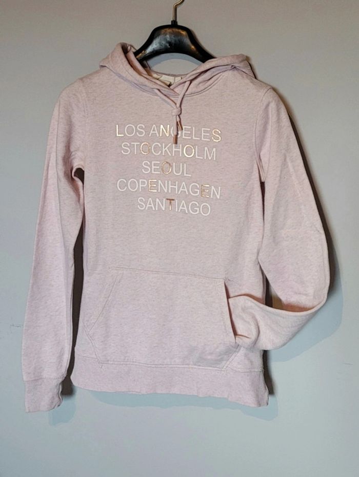 Pull sweat à capuche femme - photo numéro 2