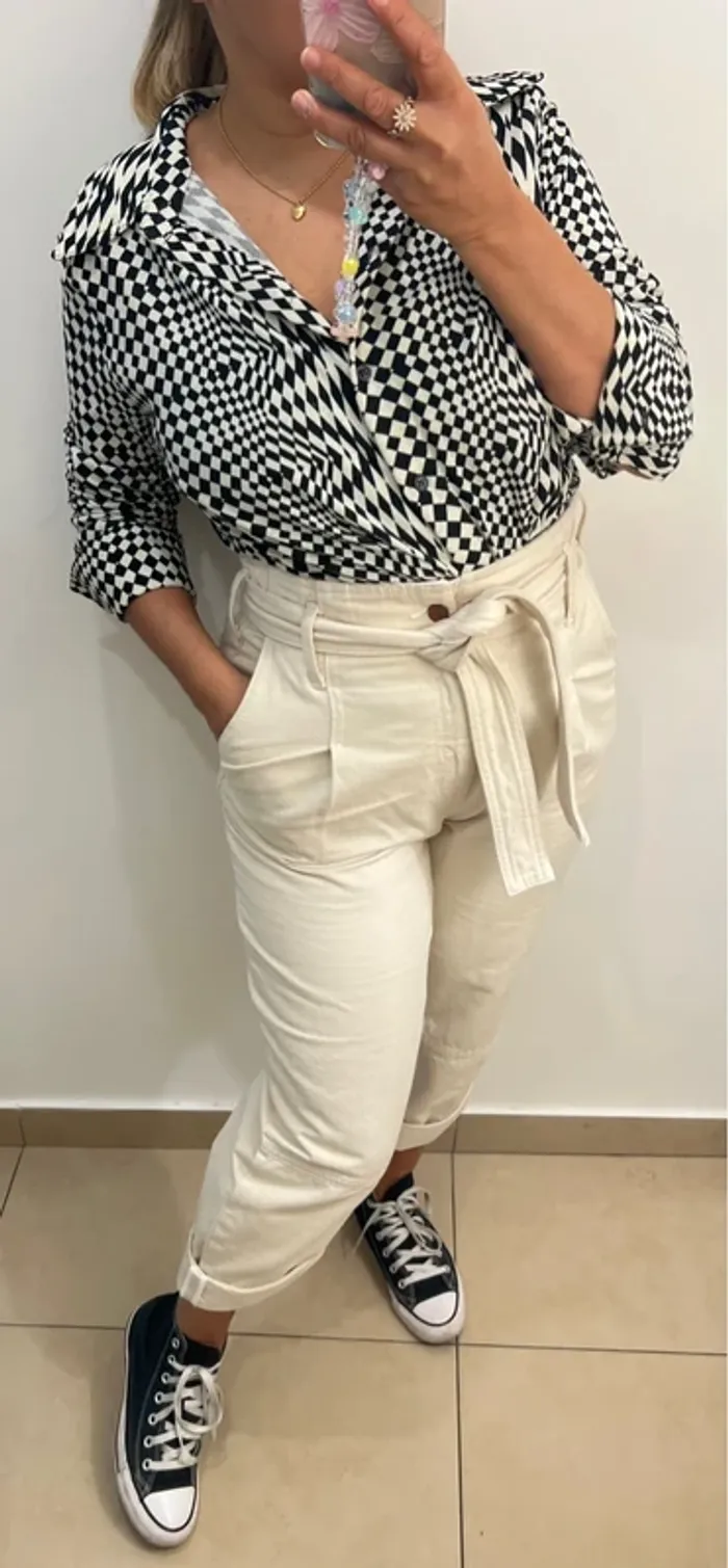 Chemise ZARA Imprimée Taille XL - photo numéro 4