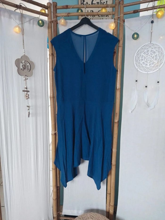 Robe comptoir des cotonniers bleu marine taille 40 - photo numéro 2