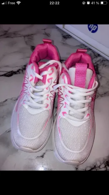 Baskets rose fushia et rose t.36
