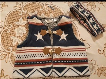 Gilet sans manches + bandeau - Kidkanaï - 4ans