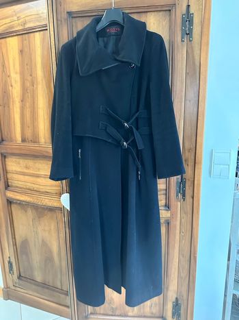 Magnifique manteau long noir