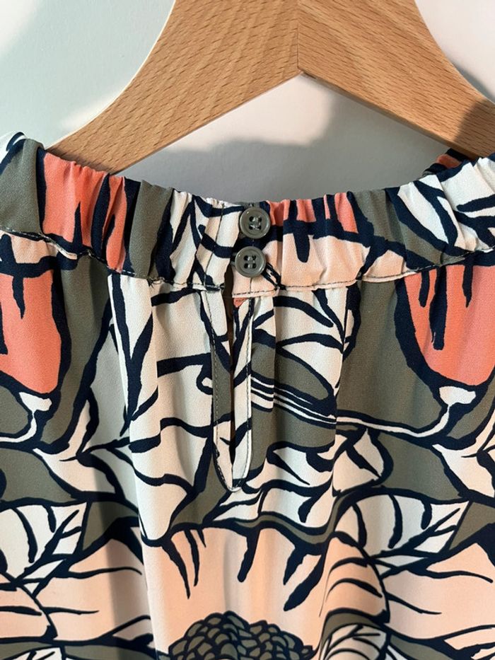 Robe imprimée courte vintage Monoprix – Taille 44 - photo numéro 6