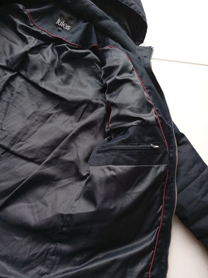 Manteau à capuche amovible. Taille M. Jules - photo numéro 7