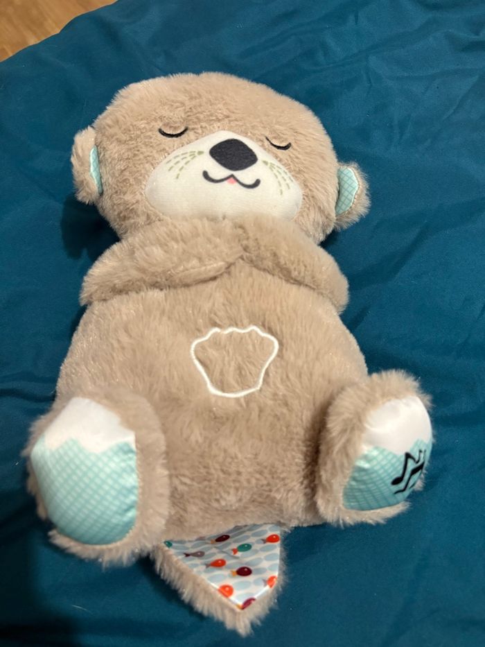 Peluche loutre qui respire - photo numéro 2
