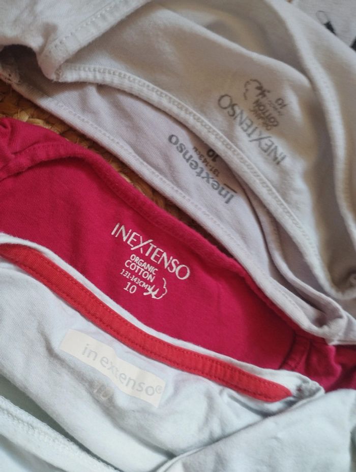 Lot t-shirts 10ans in extenso - photo numéro 5