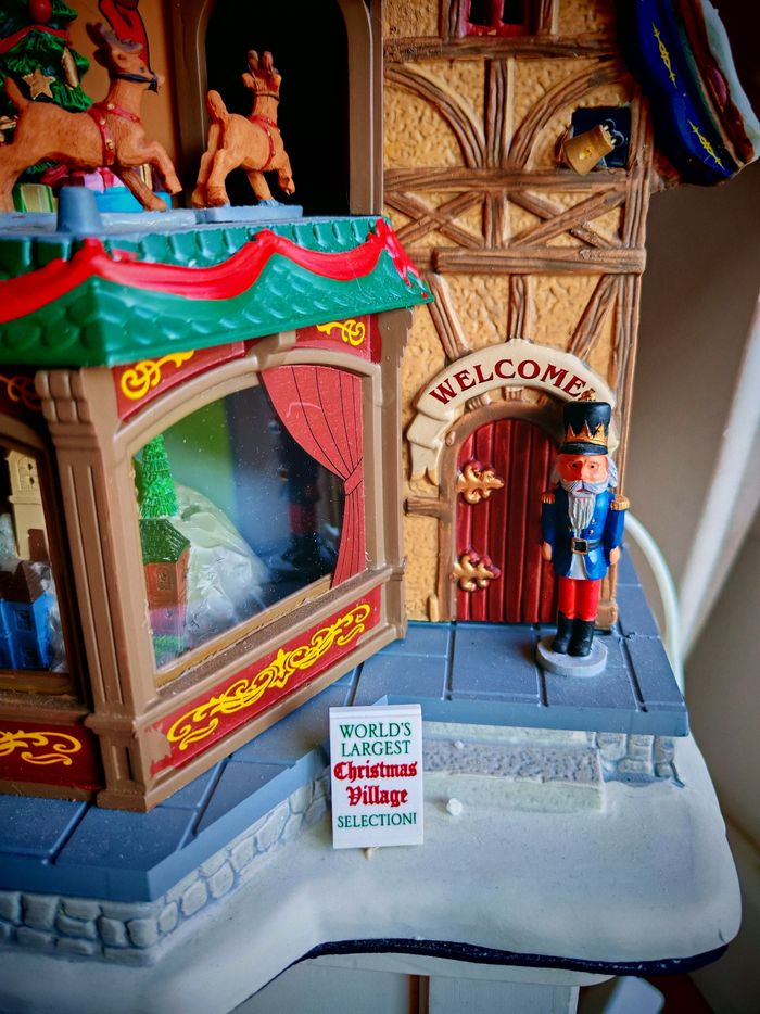 Village de noël lemax holiday hamlet Christmas shoppe - photo numéro 4