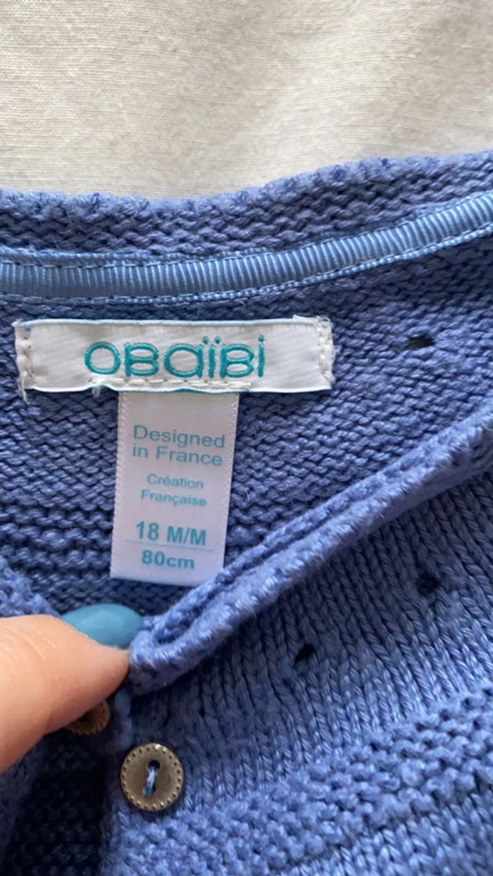 Gilet obaibi18mois - photo numéro 3