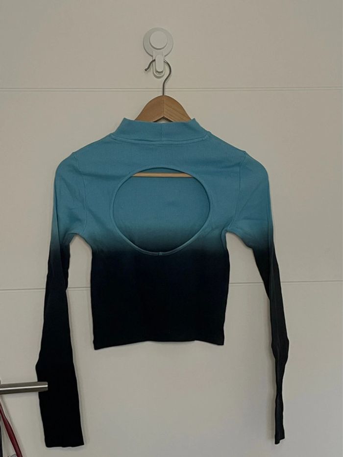 T-shirt bleu - photo numéro 3