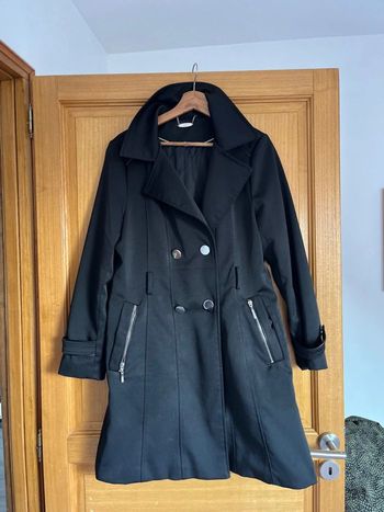 Manteau trench noir femme épais 42