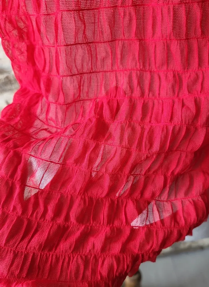 Caraco rouge Taille 36 - photo numéro 5