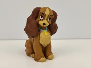 Figurine Lady de La Belle et le Clochard de Walt Disney
