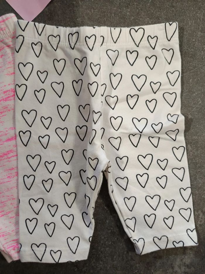 Lot leggings courts 6 mois - photo numéro 2