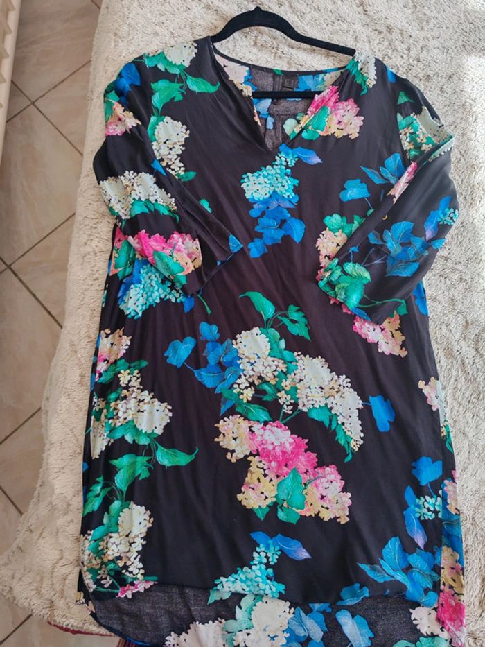 Tunique fleurie Mango taille m - photo numéro 4